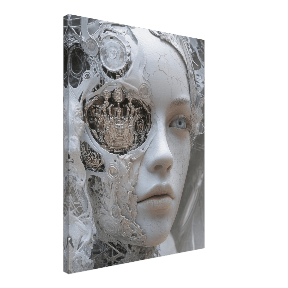 Hybrid Aristocrat in a Fractured Court A surrey 2 - Shop Ai Art WebShop - Digital Art online Store