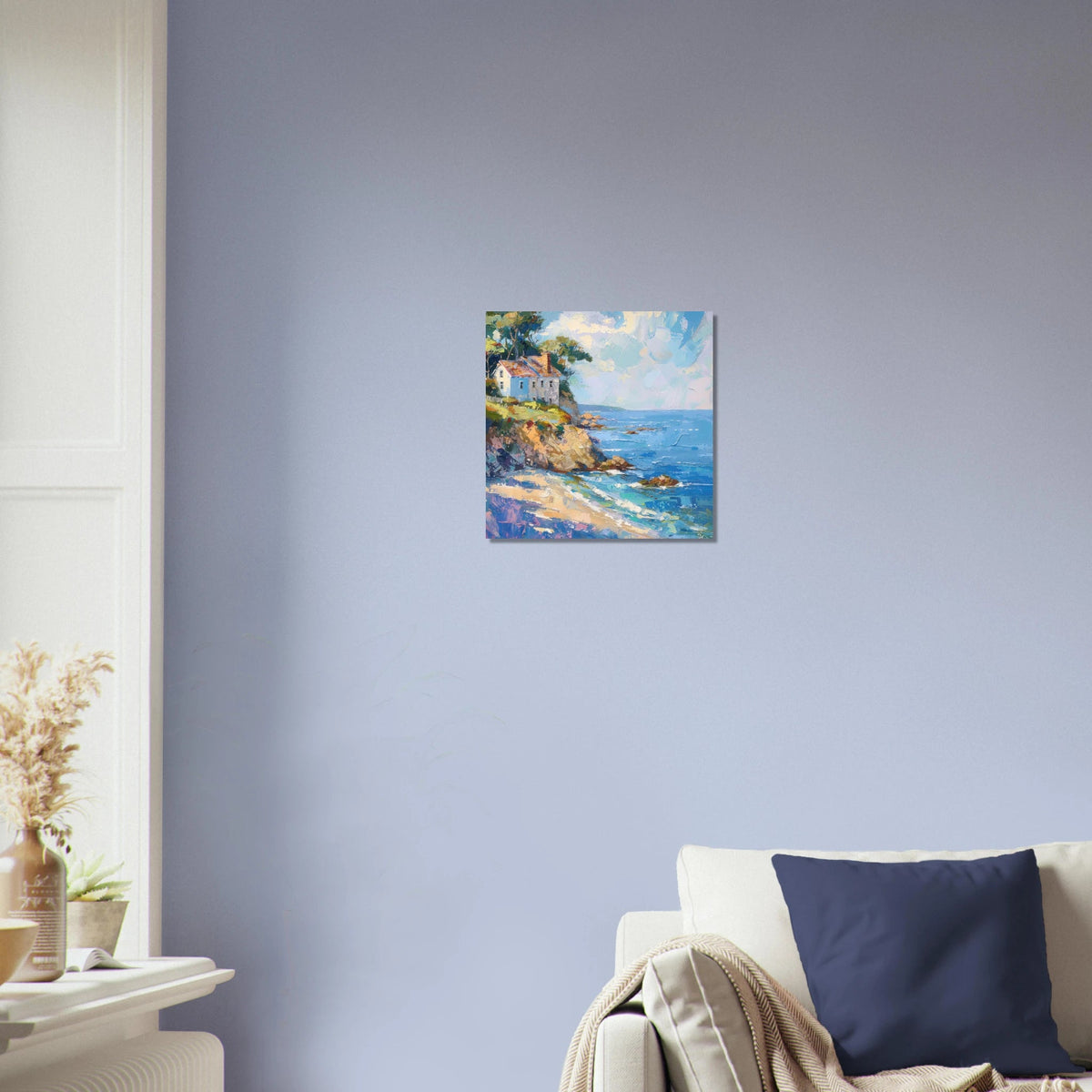 Impressionism coastal style beach feeling 1 - Shop Ai Art WebShop - Digital Art online Store