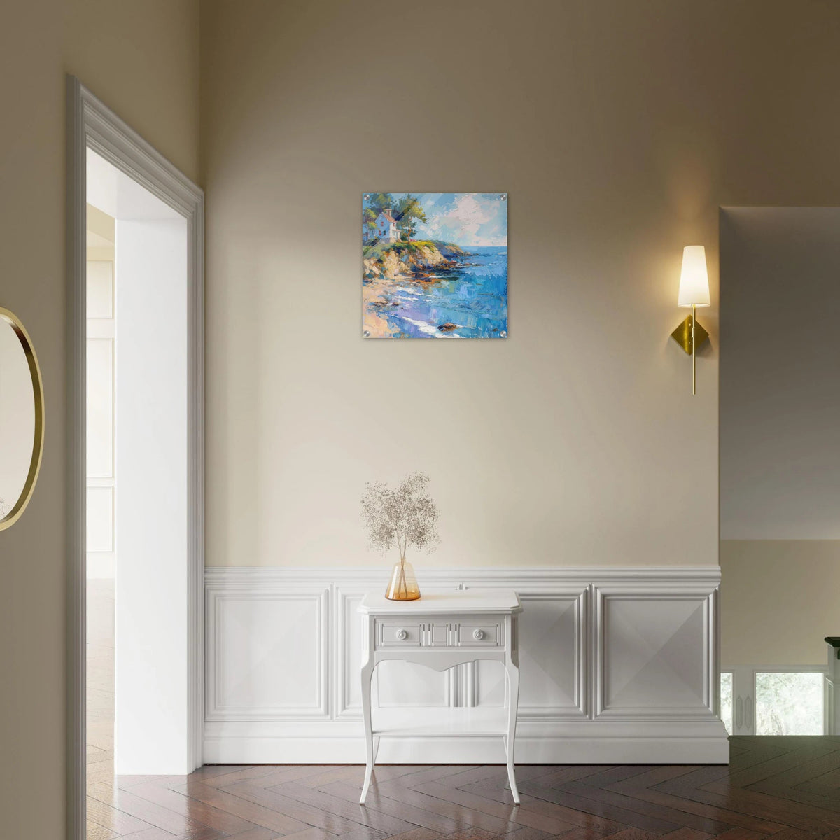 Impressionism coastal style beach feeling 5 - Shop Ai Art WebShop - Digital Art online Store