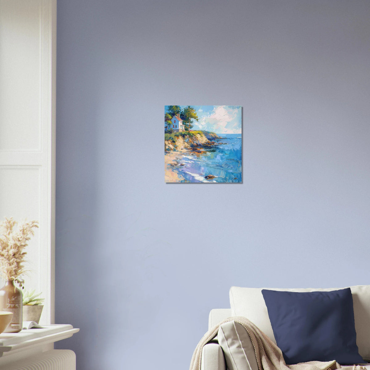 Impressionism coastal style beach feeling 5 - Shop Ai Art WebShop - Digital Art online Store