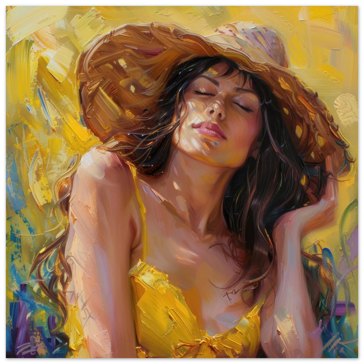 Impressionism Hot Women - Shop Ai Art WebShop - Digital Art online Store