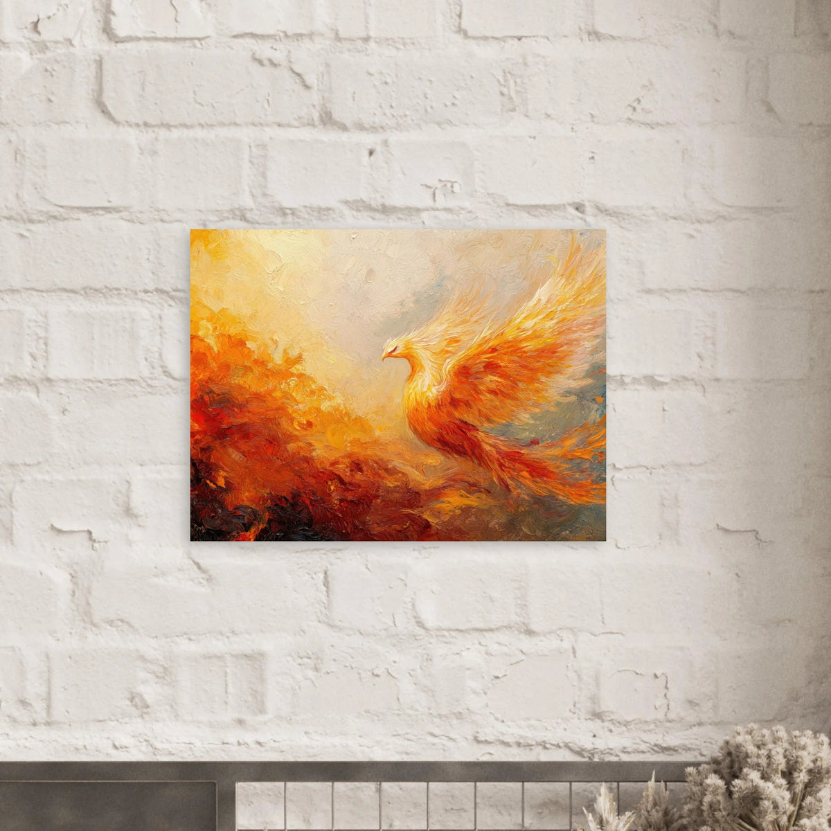 Impressionist Phoenix Rebirth Impressionism Did 2 - Shop Ai Art WebShop - Digital Art online Store