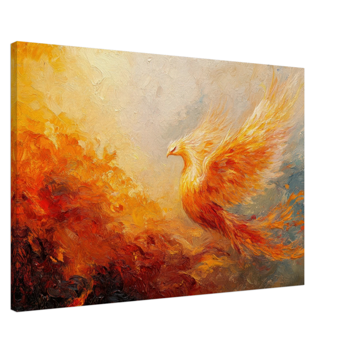 Impressionist Phoenix Rebirth Impressionism Did 2 - Shop Ai Art WebShop - Digital Art online Store
