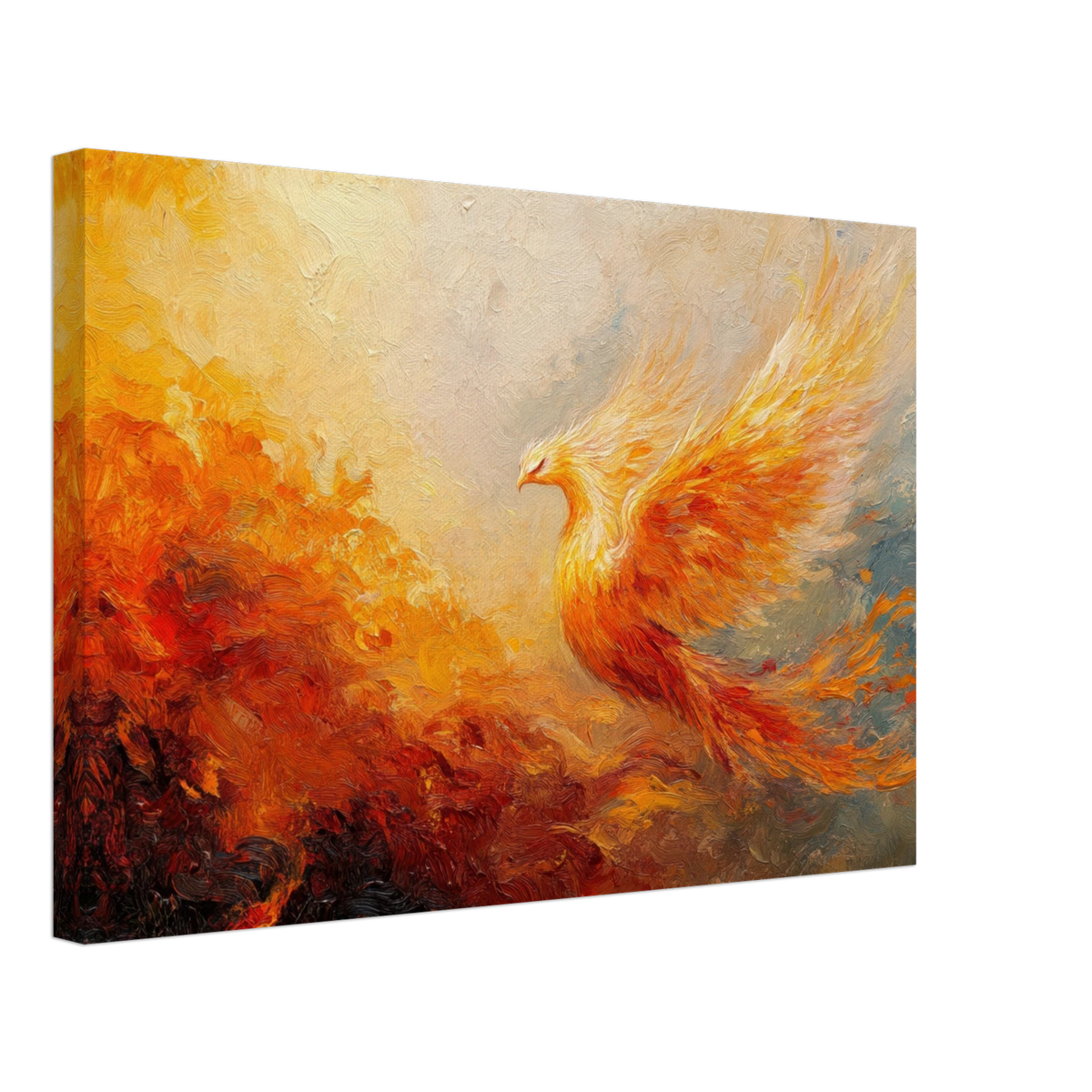 Impressionist Phoenix Rebirth Impressionism Did 2 - Shop Ai Art WebShop - Digital Art online Store