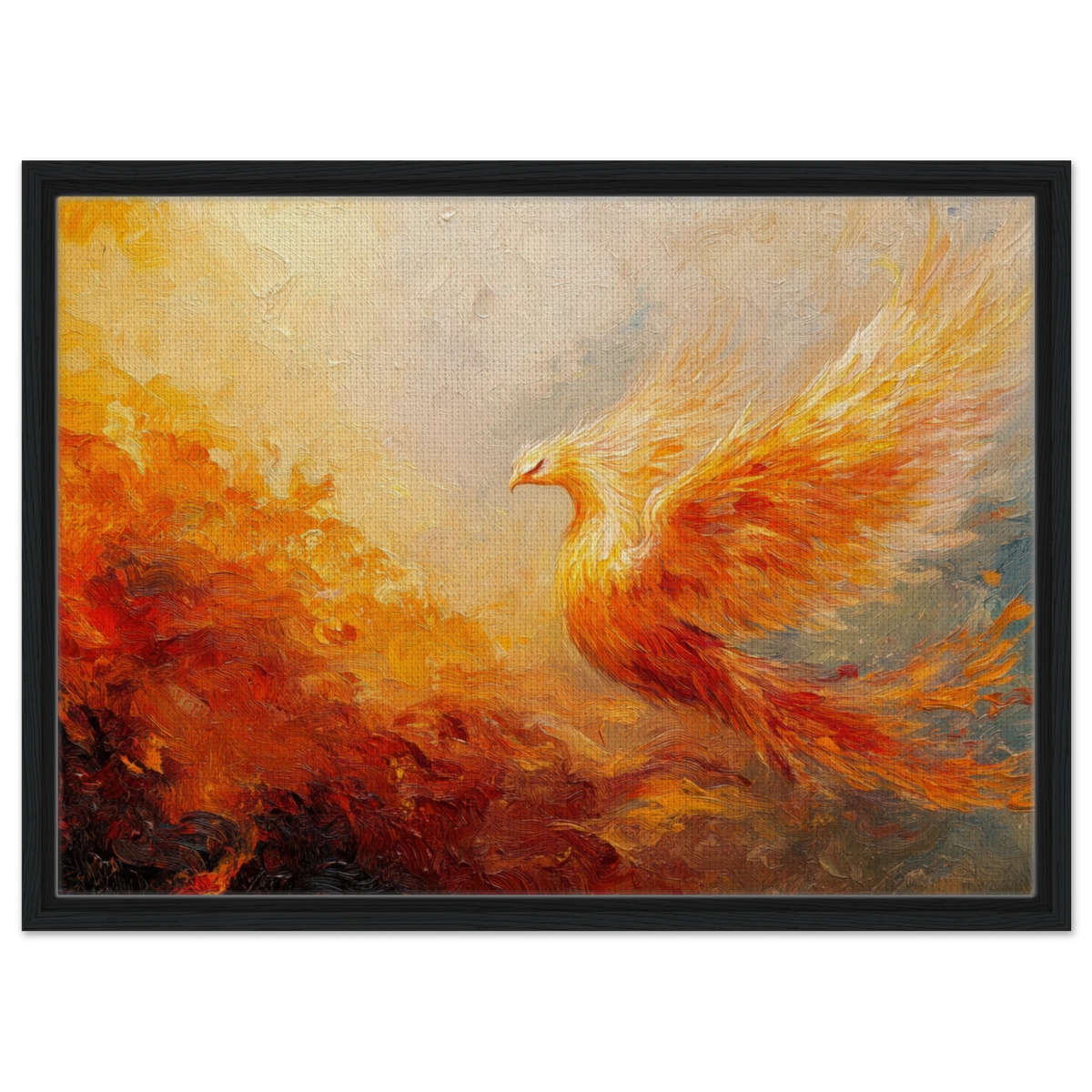 Impressionist Phoenix Rebirth Impressionism Did 2 - Shop Ai Art WebShop - Digital Art online Store