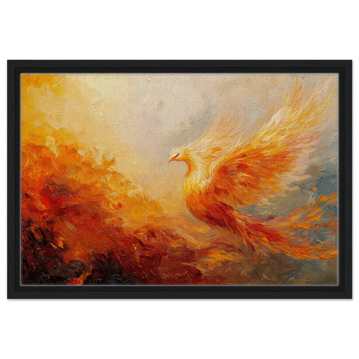 Impressionist Phoenix Rebirth Impressionism Did 2 - Shop Ai Art WebShop - Digital Art online Store