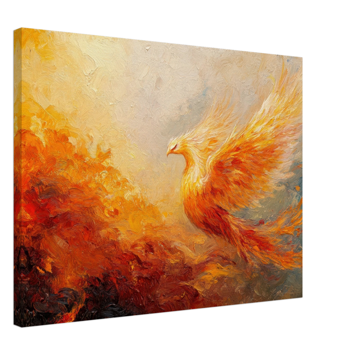 Impressionist Phoenix Rebirth Impressionism Did 2 - Shop Ai Art WebShop - Digital Art online Store