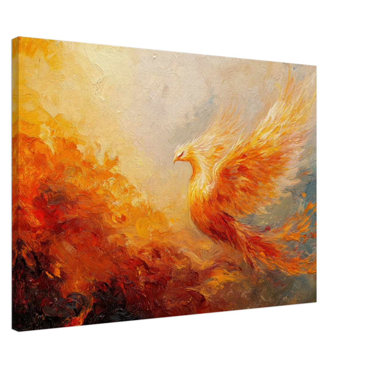 Impressionist Phoenix Rebirth Impressionism Did 2 - Shop Ai Art WebShop - Digital Art online Store