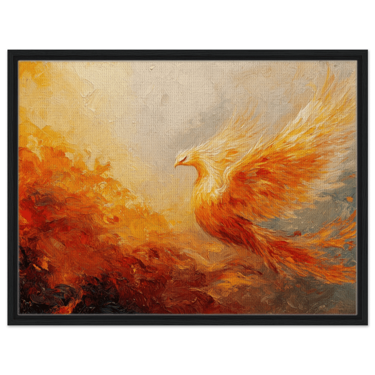Impressionist Phoenix Rebirth Impressionism Did 2 - Shop Ai Art WebShop - Digital Art online Store