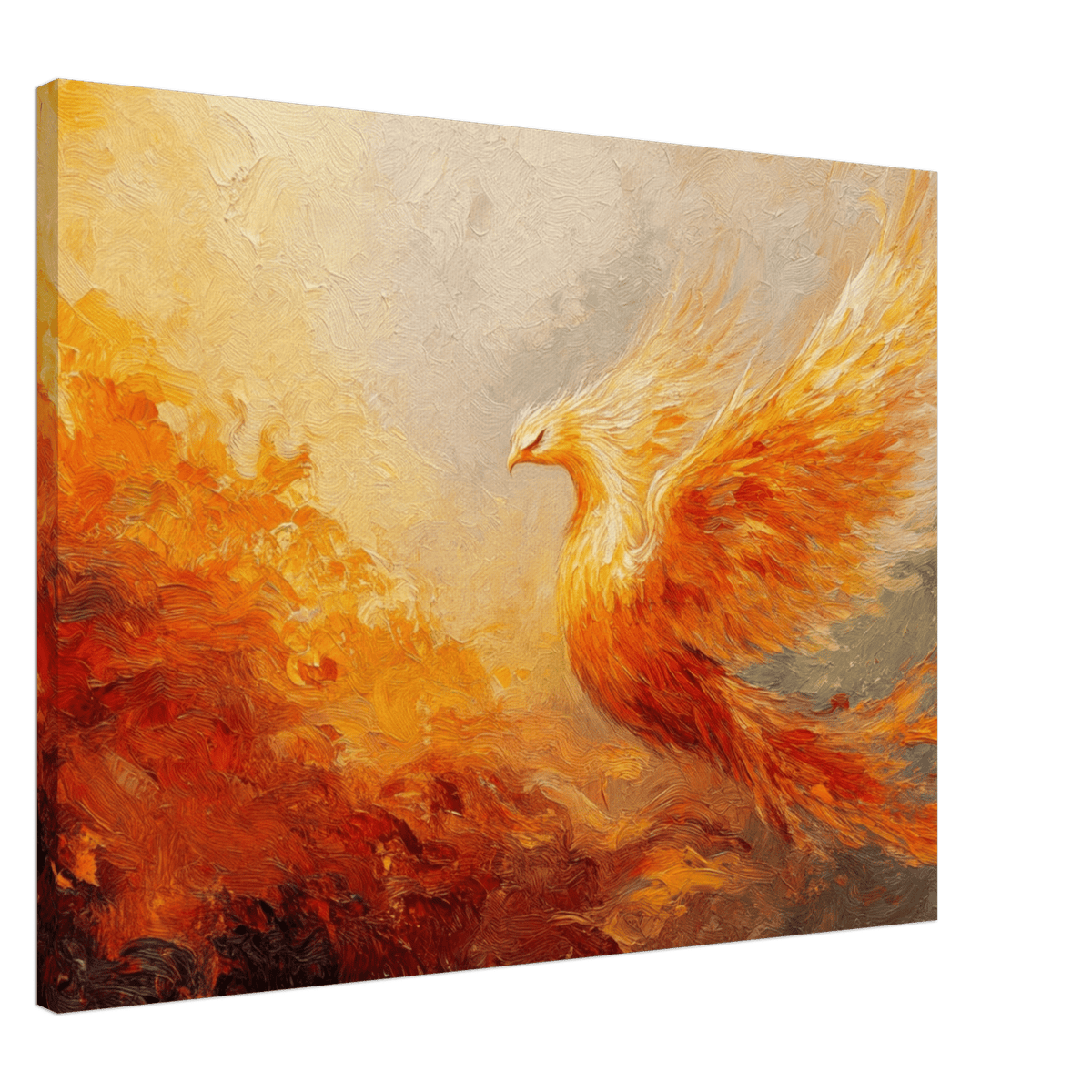 Impressionist Phoenix Rebirth Impressionism Did 2 - Shop Ai Art WebShop - Digital Art online Store