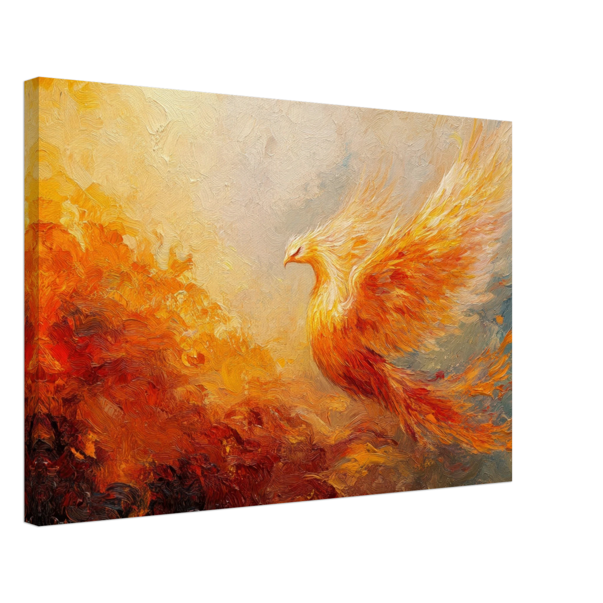 Impressionist Phoenix Rebirth Impressionism Did 2 - Shop Ai Art WebShop - Digital Art online Store