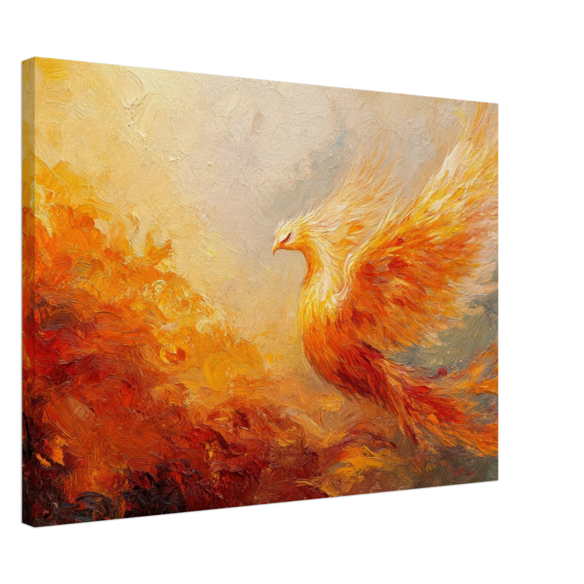 Impressionist Phoenix Rebirth Impressionism Did 2 - Shop Ai Art WebShop - Digital Art online Store