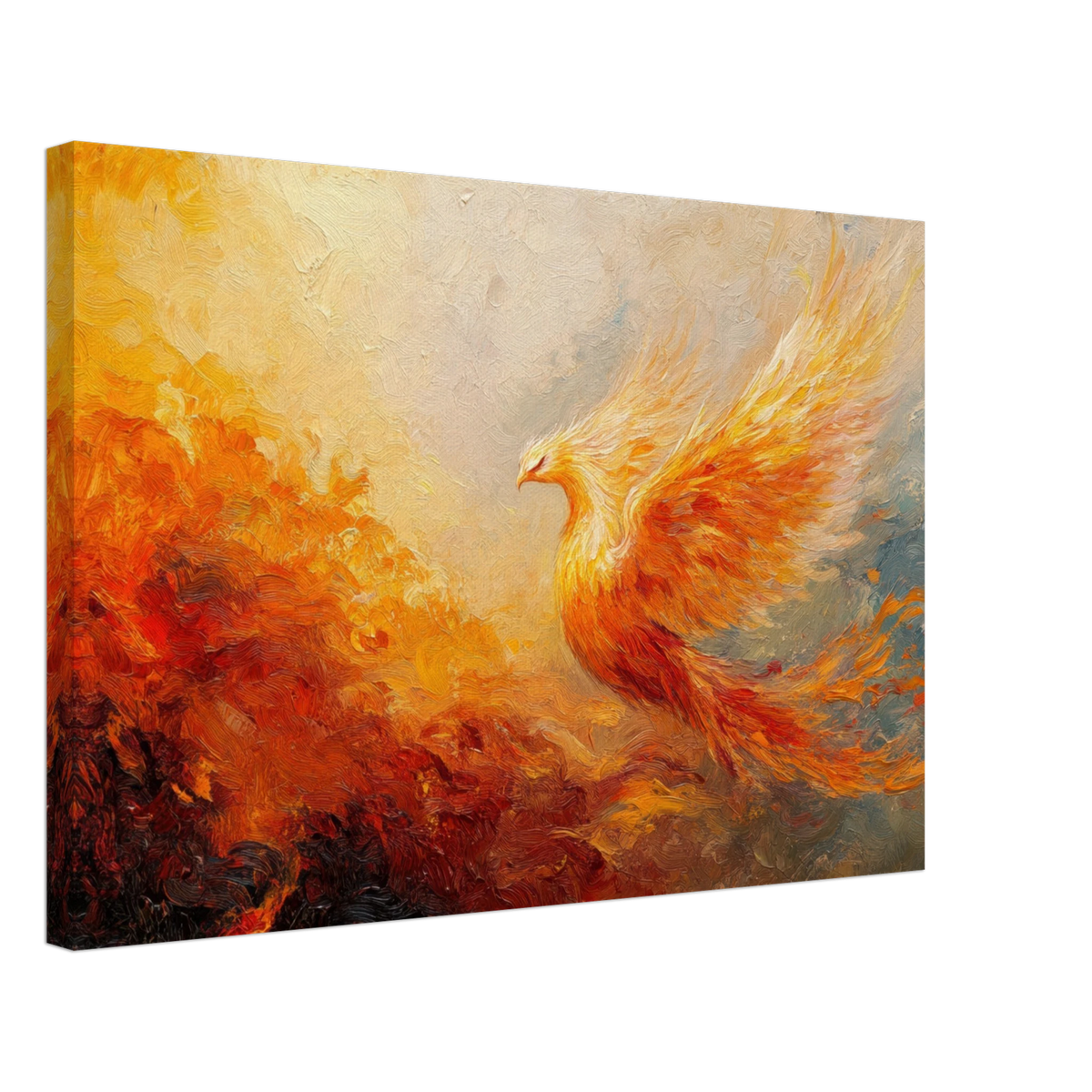 Impressionist Phoenix Rebirth Impressionism Did 2 - Shop Ai Art WebShop - Digital Art online Store