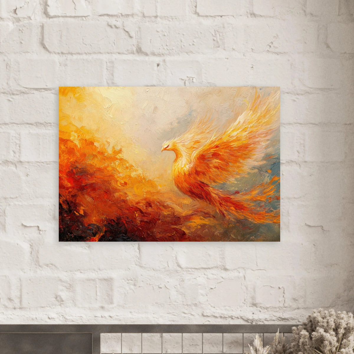 Impressionist Phoenix Rebirth Impressionism Did 2 - Shop Ai Art WebShop - Digital Art online Store