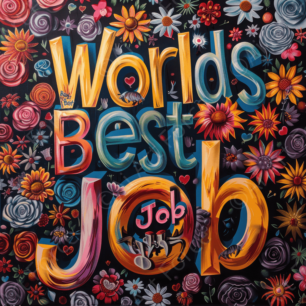 Job Work Mood Maker - Shop Ai Art WebShop - Digital Art online Store
