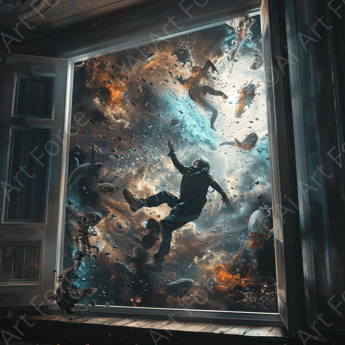 Kids Nightmare 1 - Shop Ai Art WebShop - Digital Art online Store