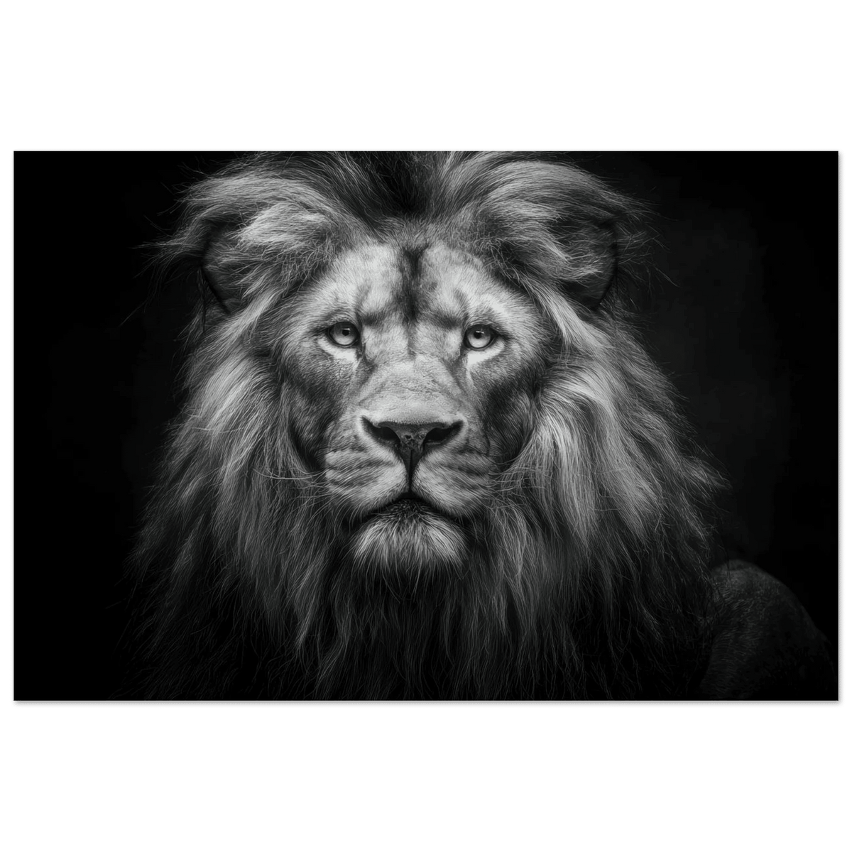 Lion Staring 0 - Shop Ai Art WebShop - Digital Art online Store