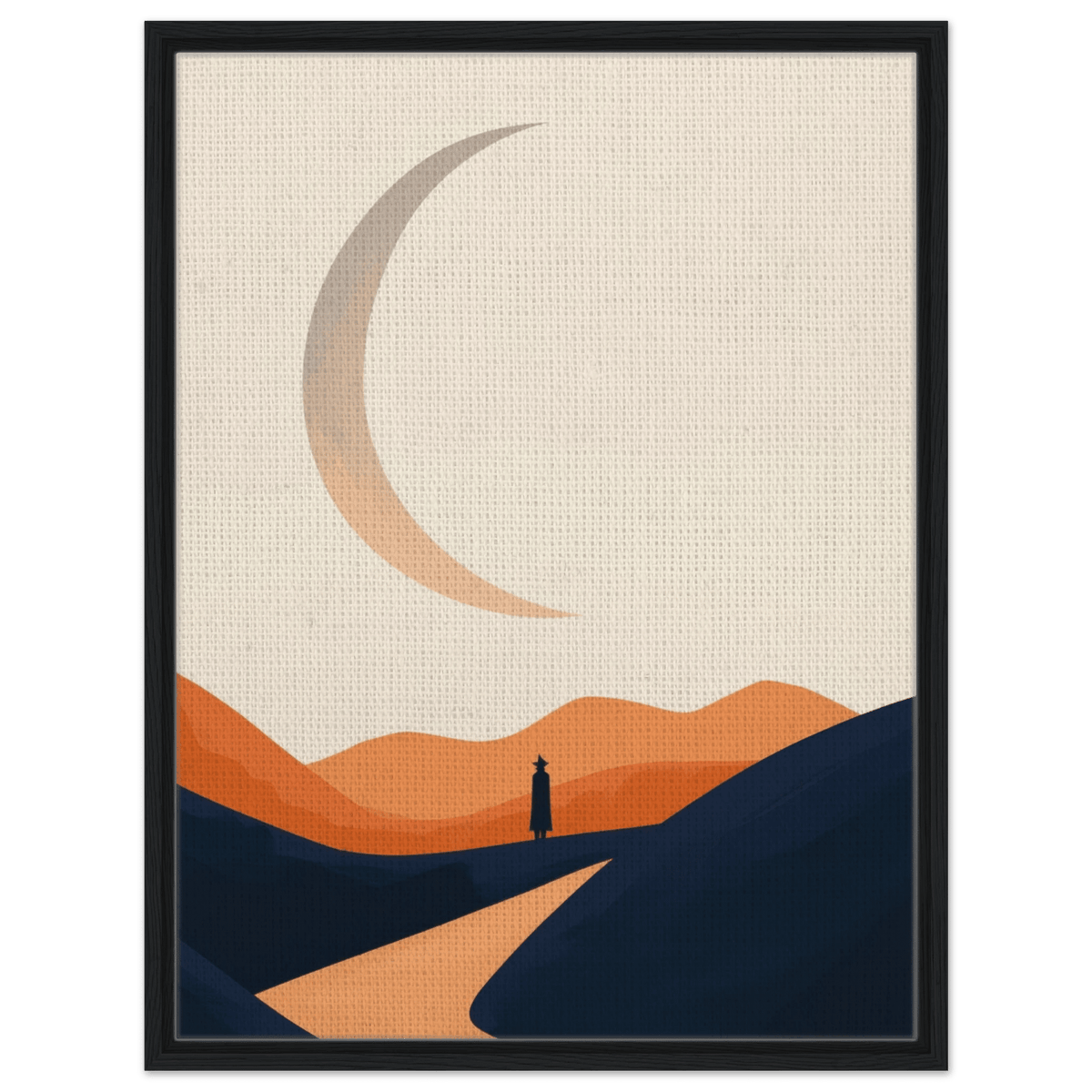Minimalist Magical Landscape A sleek minimalist 4 - Shop Ai Art WebShop - Digital Art online Store