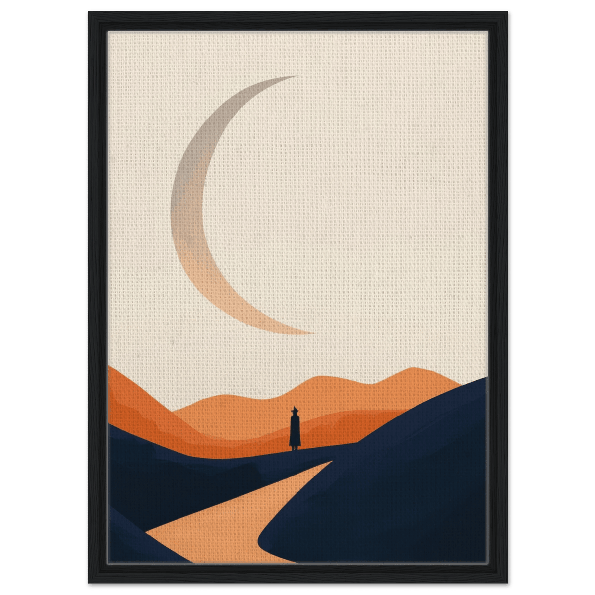 Minimalist Magical Landscape A sleek minimalist 4 - Shop Ai Art WebShop - Digital Art online Store