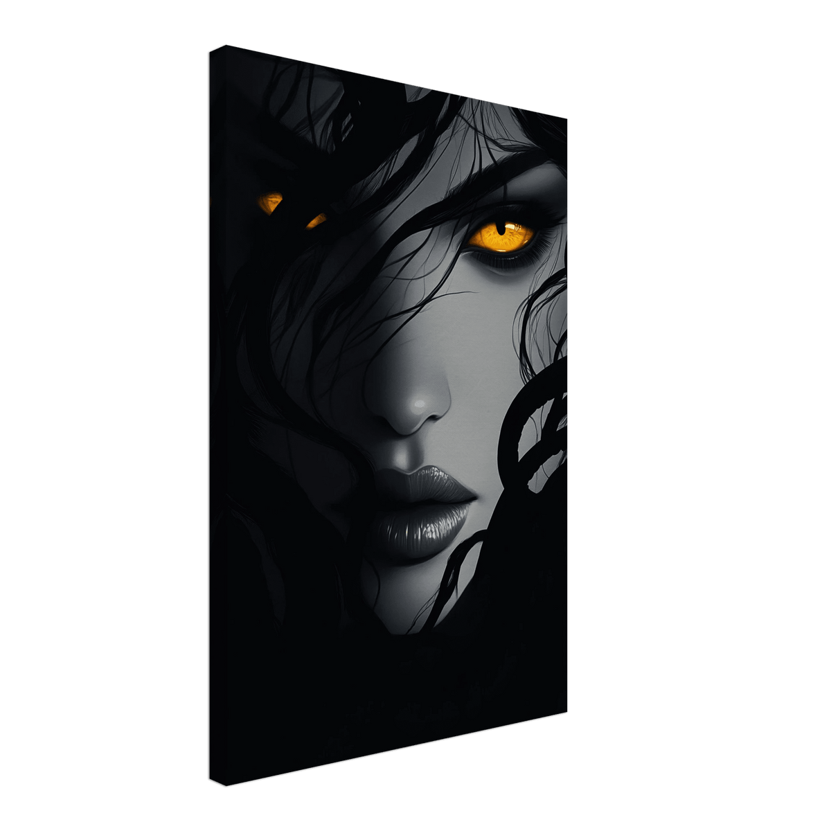 Minimalist Medusas Gaze Minimalism Tight - Focus 2 - Shop Ai Art WebShop - Digital Art online Store