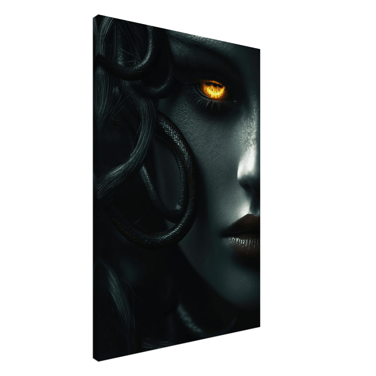 Minimalist Medusas Gaze Minimalism Tight - Focus - Shop Ai Art WebShop - Digital Art online Store