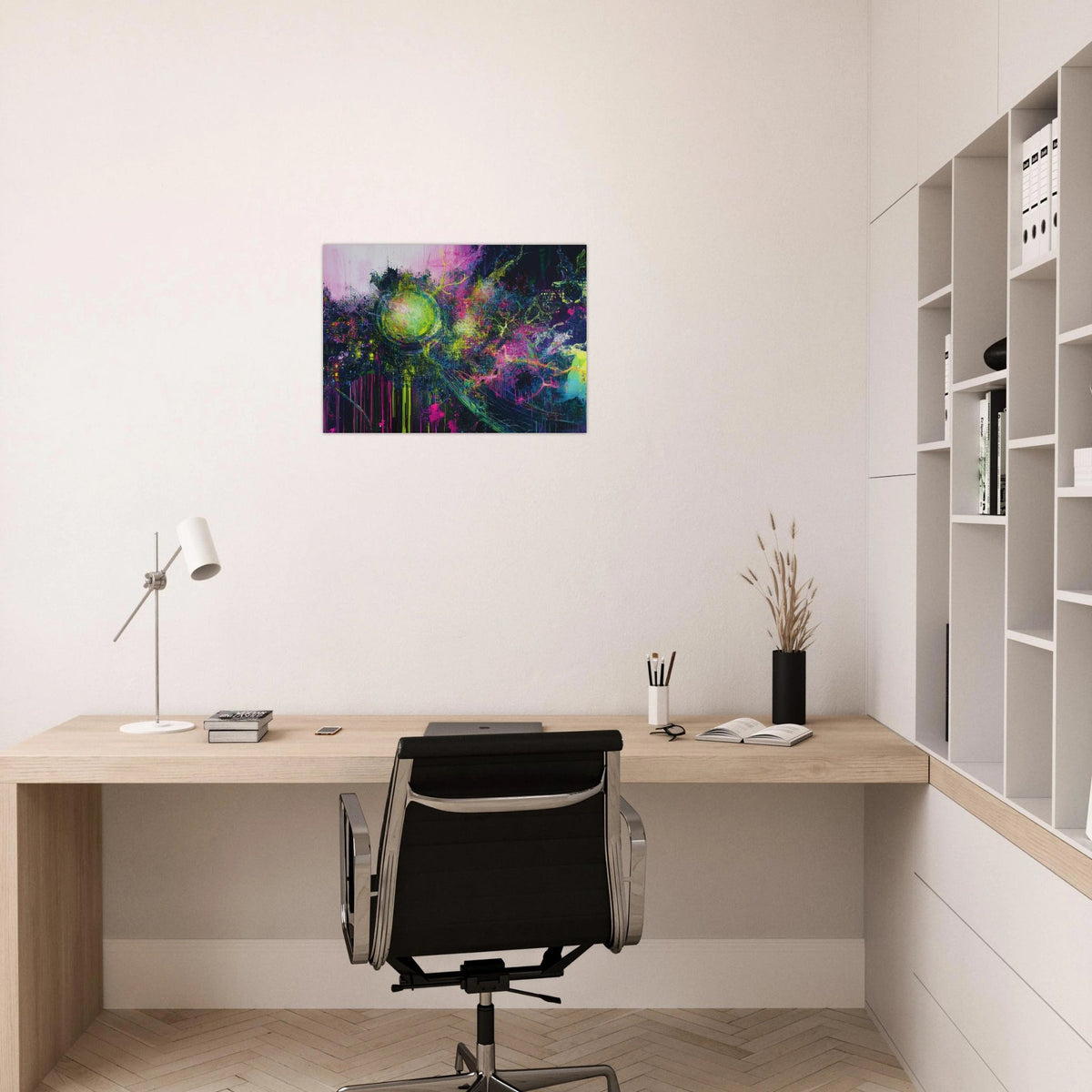 Neural Cataclysm A tangled web of luminous snap - Shop Ai Art WebShop - Digital Art online Store