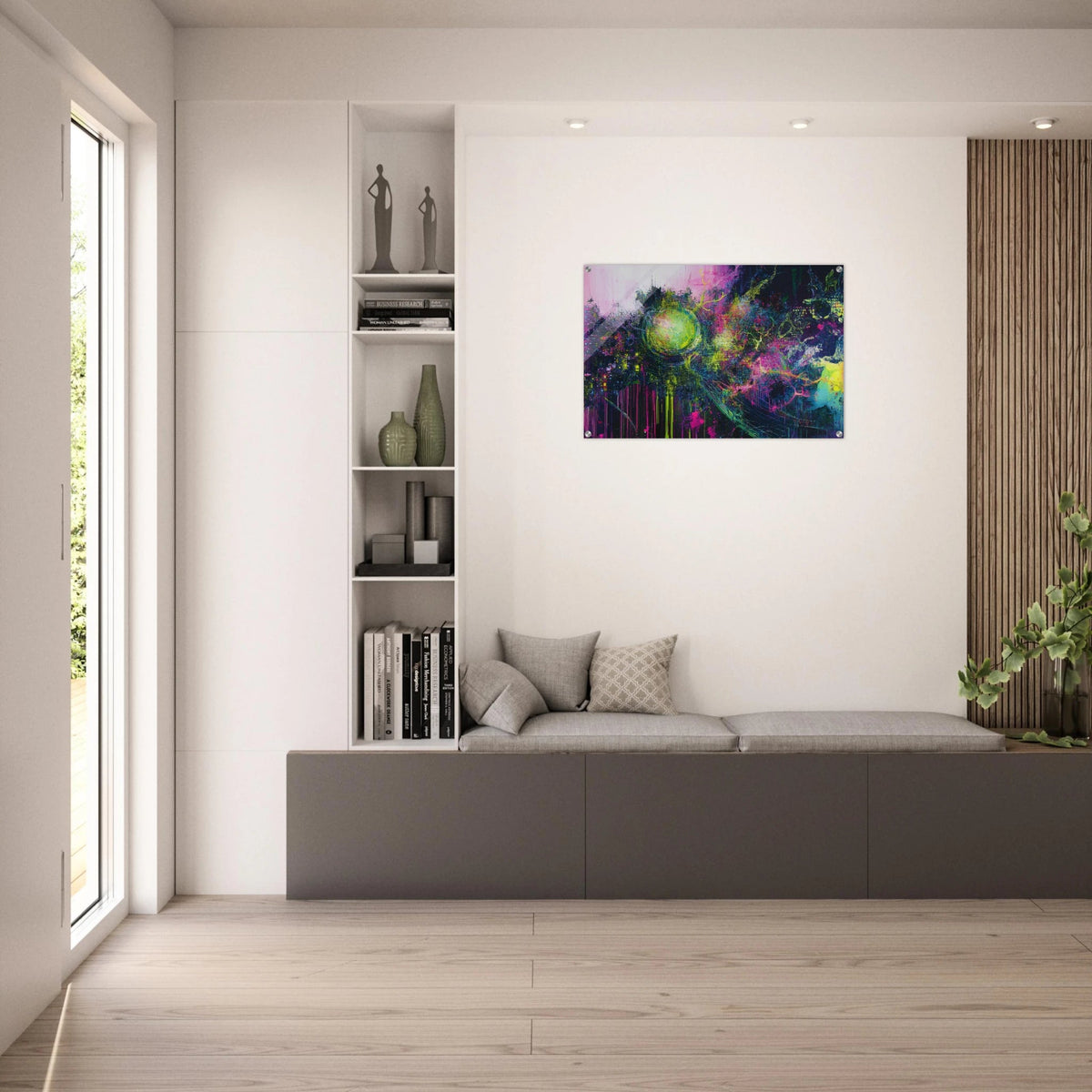 Neural Cataclysm A tangled web of luminous snap - Shop Ai Art WebShop - Digital Art online Store