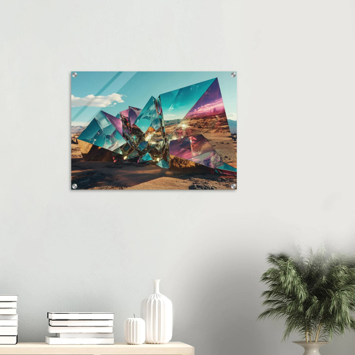 Obsidian Mirage Jagged shards of reflective black - Shop Ai Art WebShop - Digital Art online Store