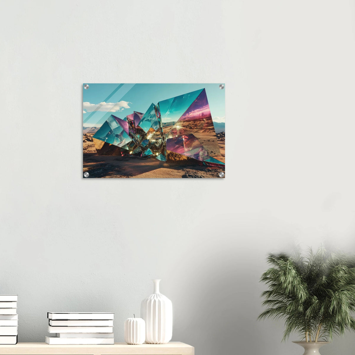 Obsidian Mirage Jagged shards of reflective black - Shop Ai Art WebShop - Digital Art online Store