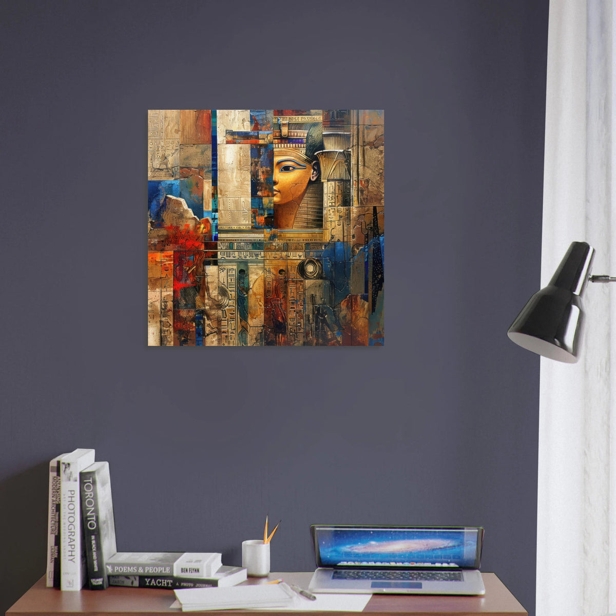 Old culture of Egypt in abstract style - Shop Ai Art WebShop - Digital Art online Store