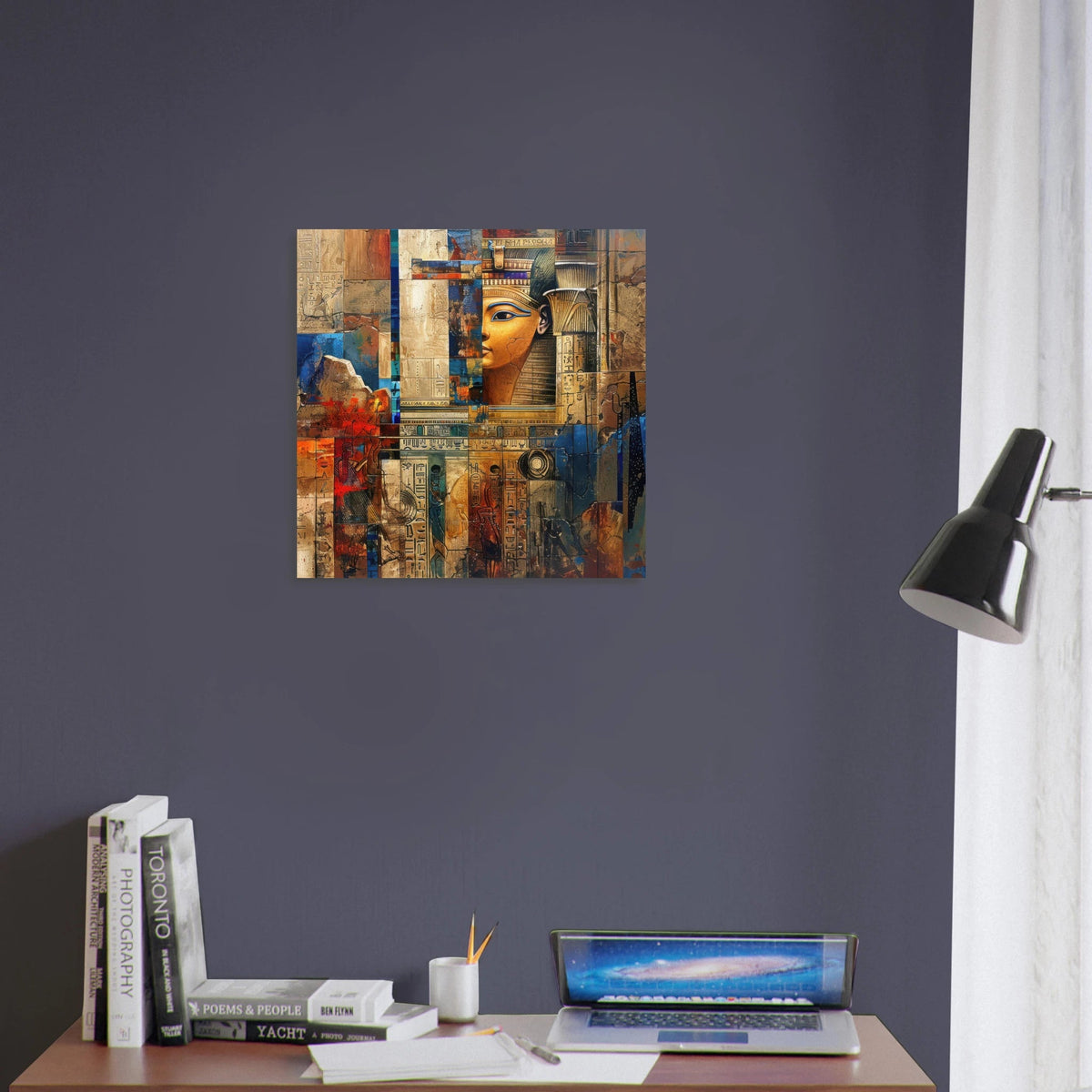 Old culture of Egypt in abstract style - Shop Ai Art WebShop - Digital Art online Store