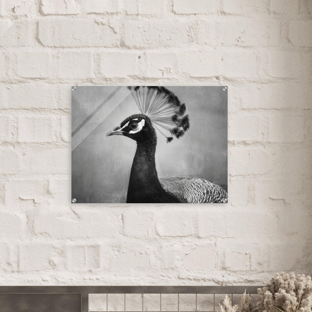Peacock Front 2 - Shop Ai Art WebShop - Digital Art online Store
