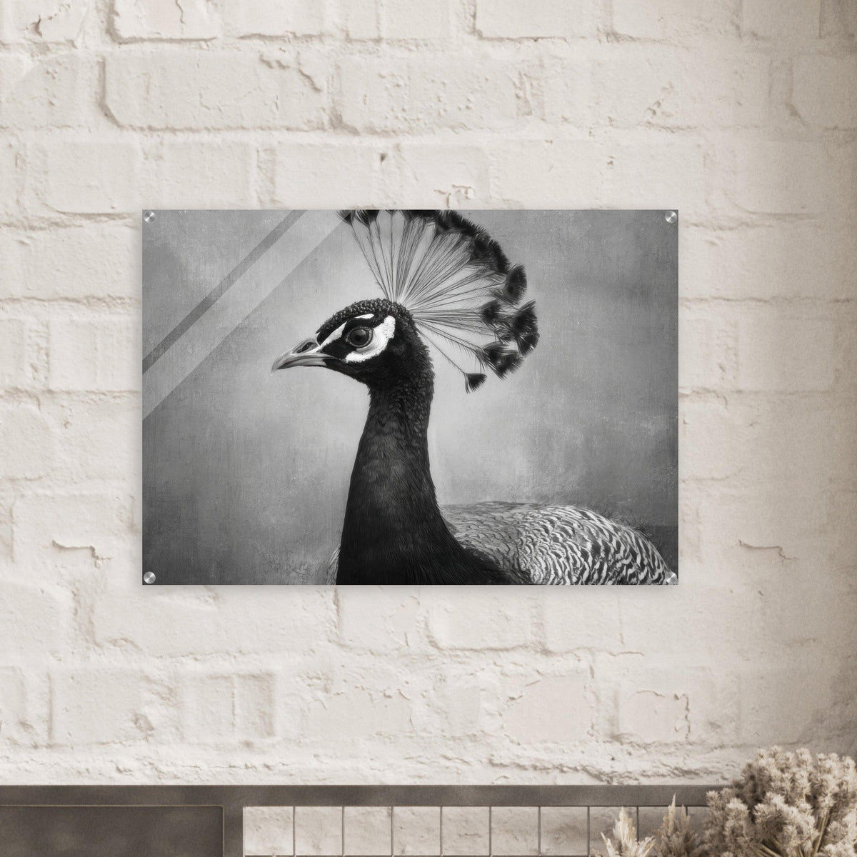 Peacock Front 2 - Shop Ai Art WebShop - Digital Art online Store