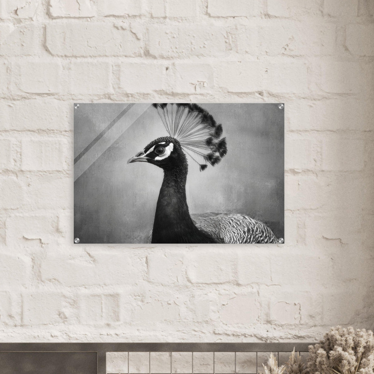 Peacock Front 2 - Shop Ai Art WebShop - Digital Art online Store