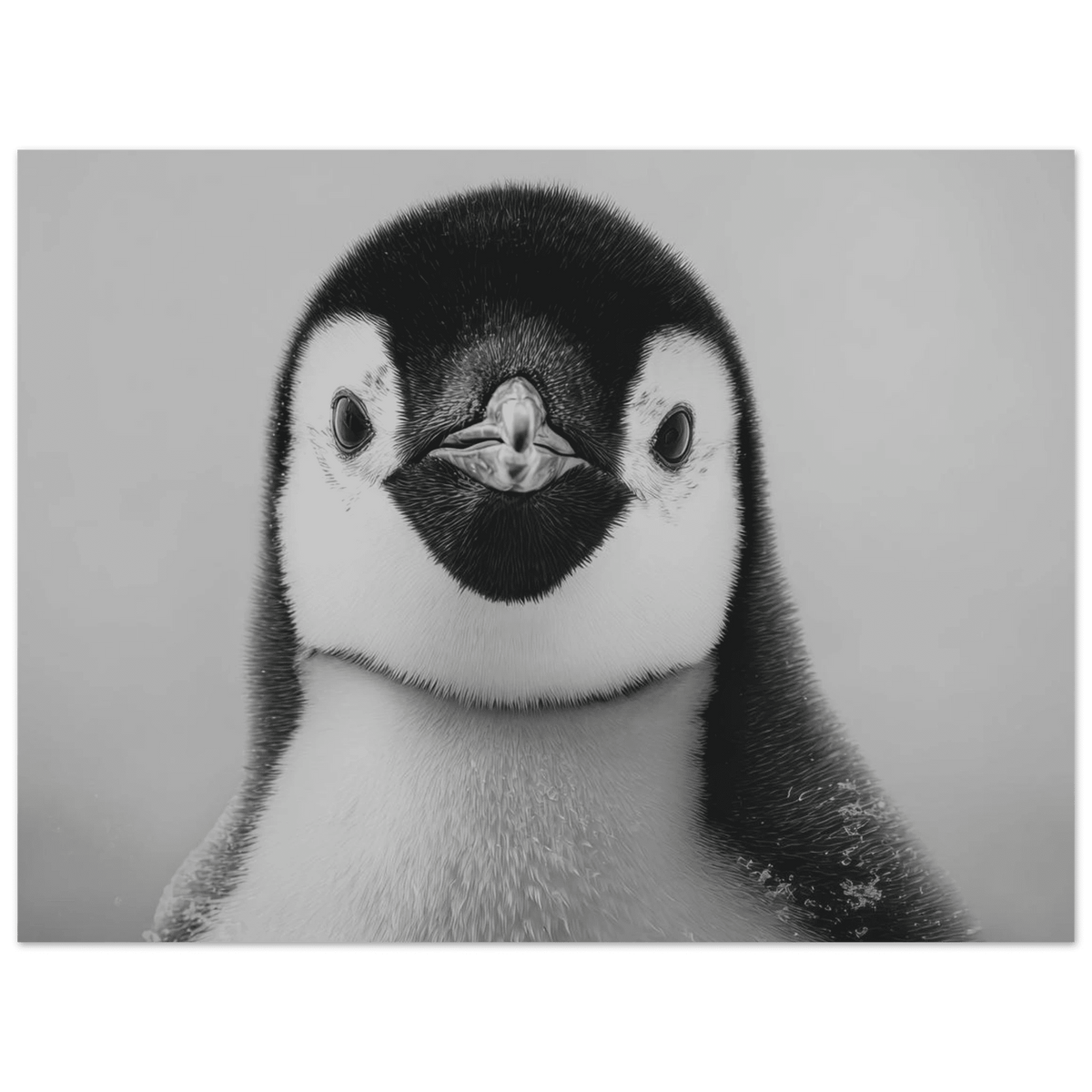 Penguin Face 2 - Shop Ai Art WebShop - Digital Art online Store