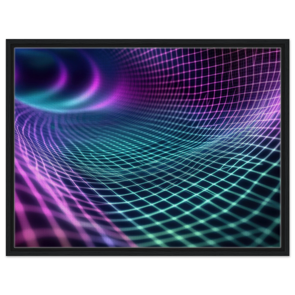 Quantum Reverberation Cascading waves of transit 2 - Shop Ai Art WebShop - Digital Art online Store