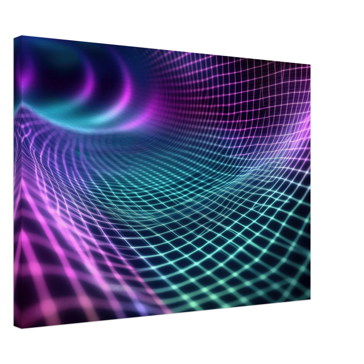 Quantum Reverberation Cascading waves of transit 2 - Shop Ai Art WebShop - Digital Art online Store