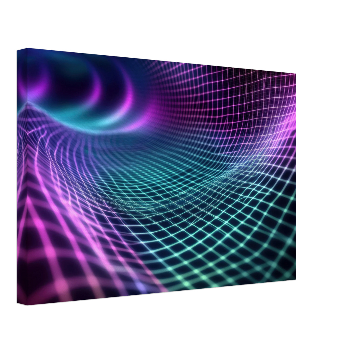 Quantum Reverberation Cascading waves of transit 2 - Shop Ai Art WebShop - Digital Art online Store
