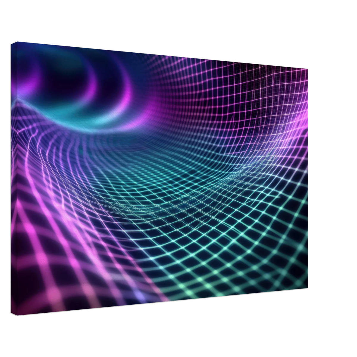 Quantum Reverberation Cascading waves of transit 2 - Shop Ai Art WebShop - Digital Art online Store