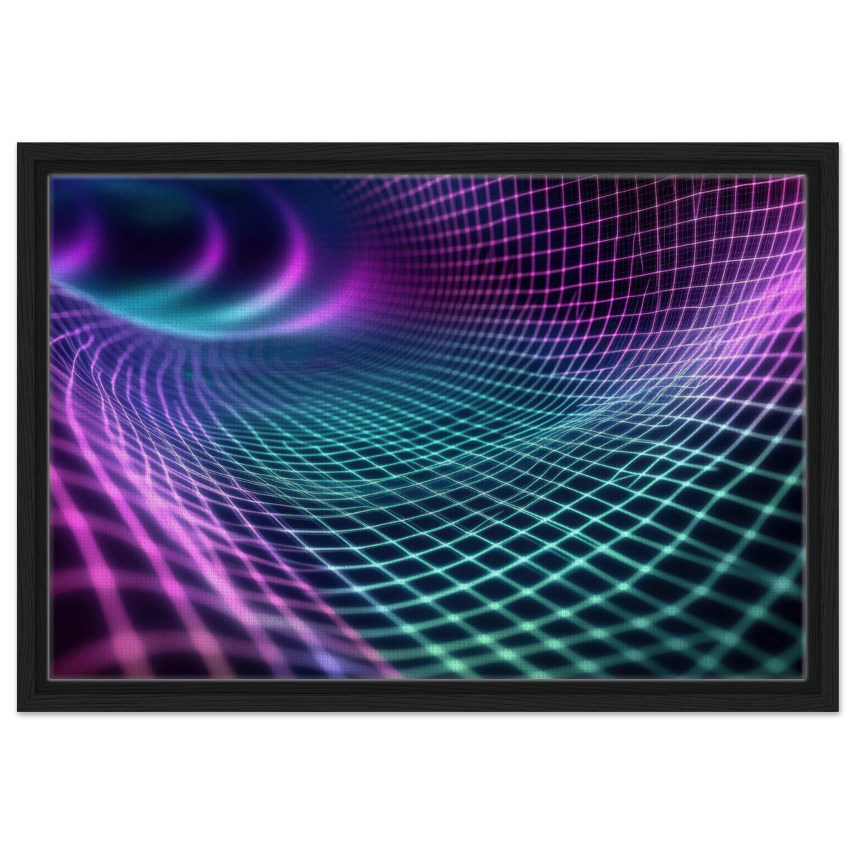 Quantum Reverberation Cascading waves of transit 2 - Shop Ai Art WebShop - Digital Art online Store