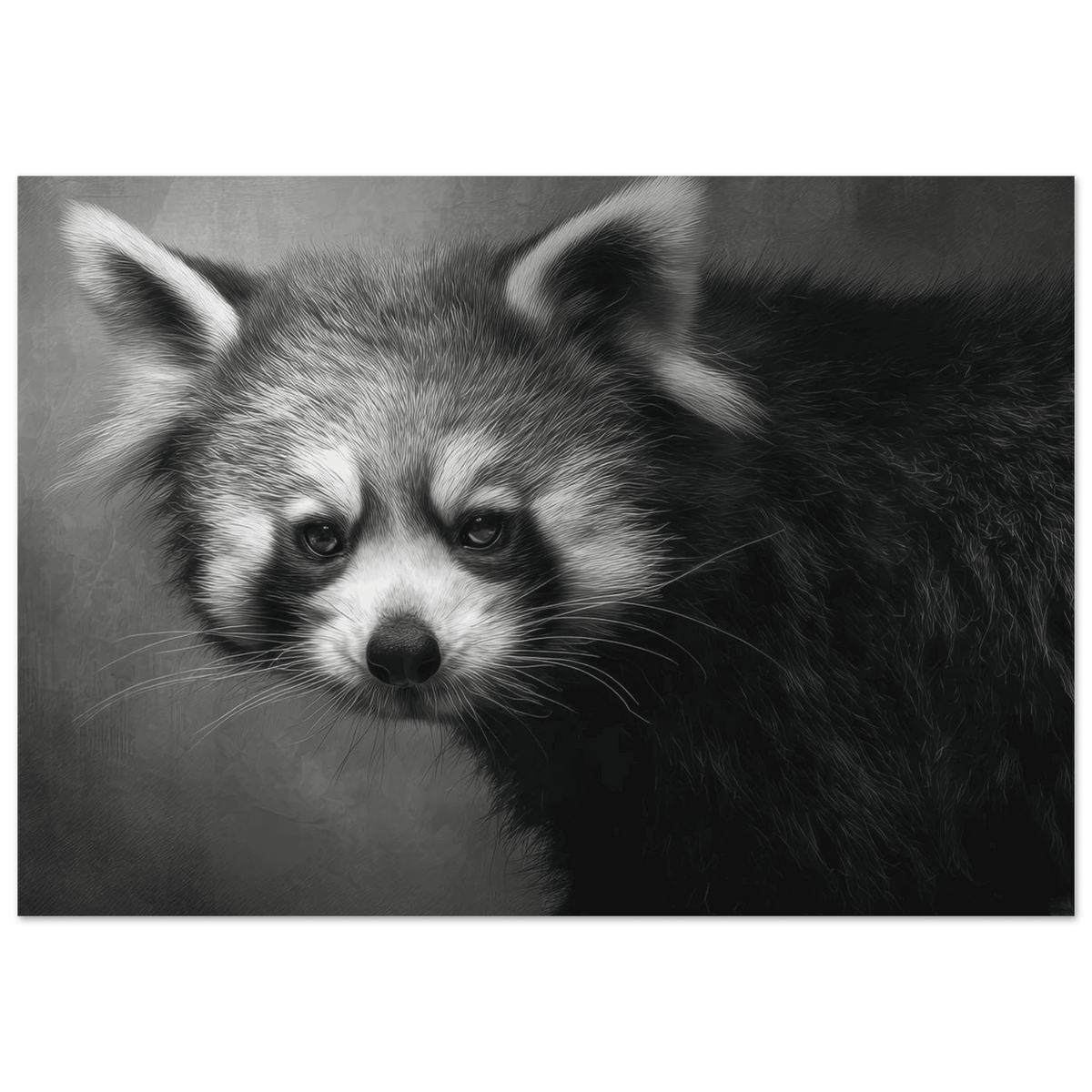 Red Panda Head 1 - Shop Ai Art WebShop - Digital Art online Store