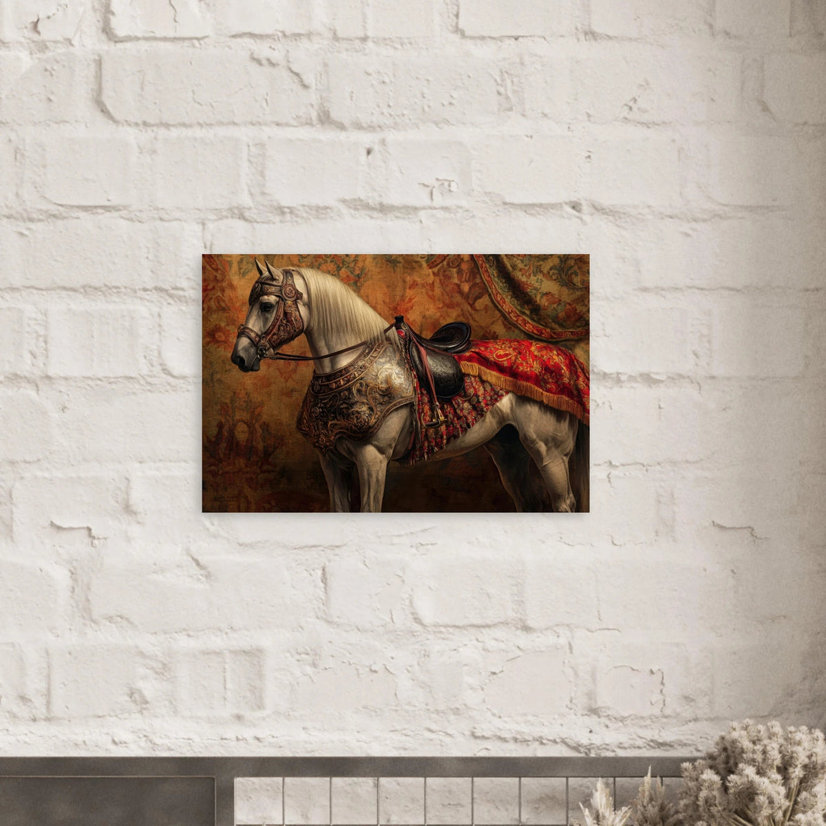 Renaissance Portrait of a Noble Horse A dignified 2 - Shop Ai Art WebShop - Digital Art online Store