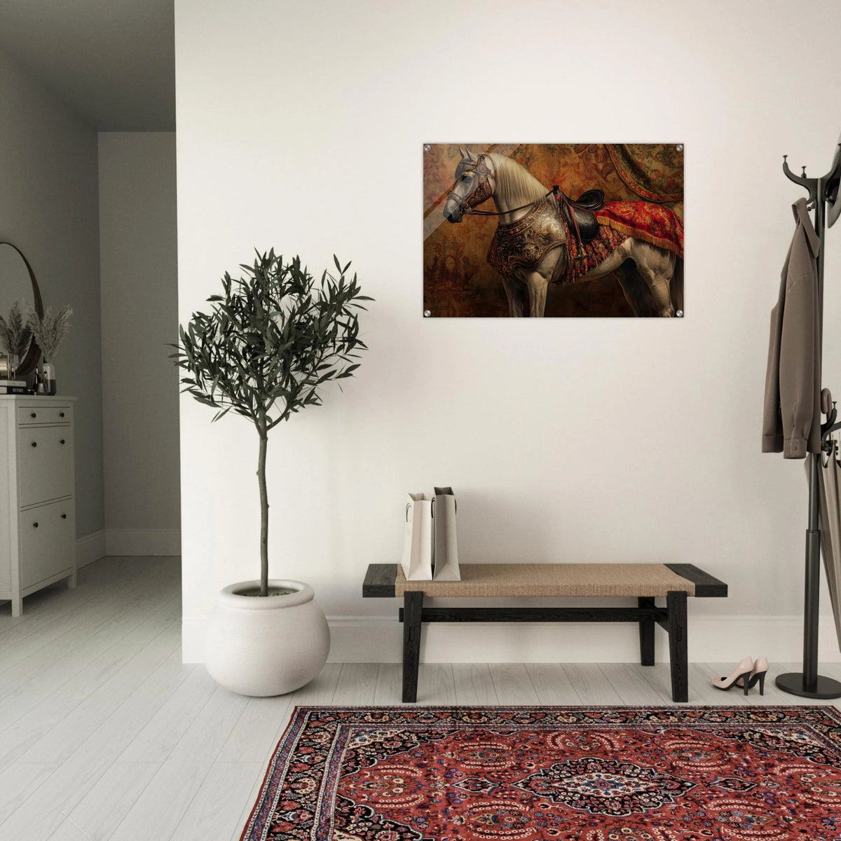 Renaissance Portrait of a Noble Horse A dignified 2 - Shop Ai Art WebShop - Digital Art online Store