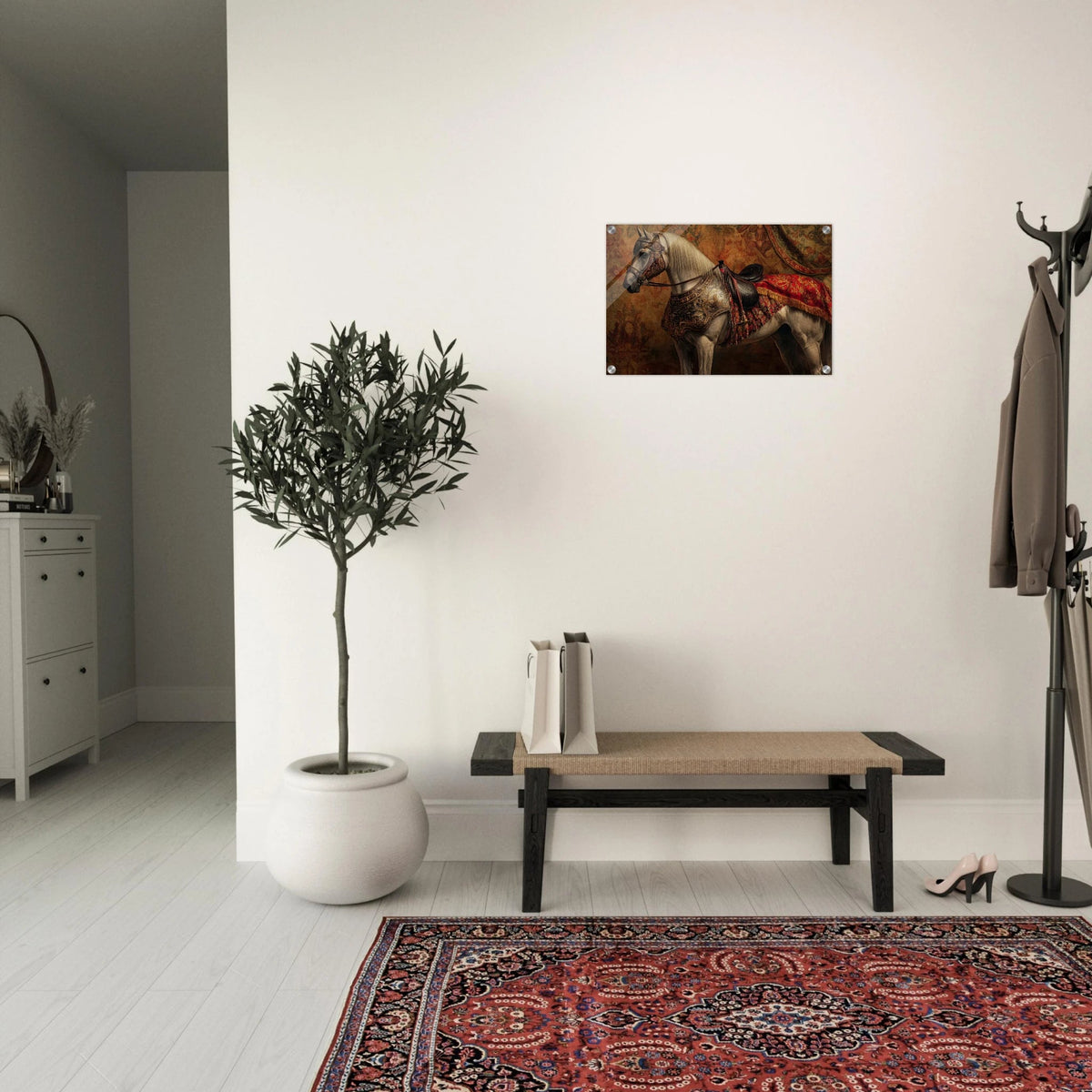 Renaissance Portrait of a Noble Horse A dignified 2 - Shop Ai Art WebShop - Digital Art online Store