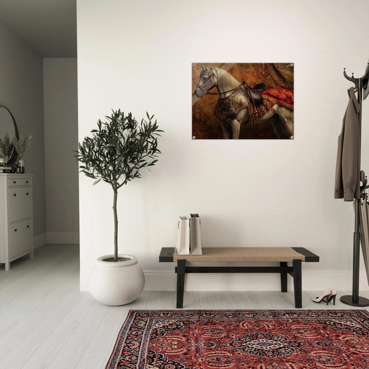 Renaissance Portrait of a Noble Horse A dignified 2 - Shop Ai Art WebShop - Digital Art online Store