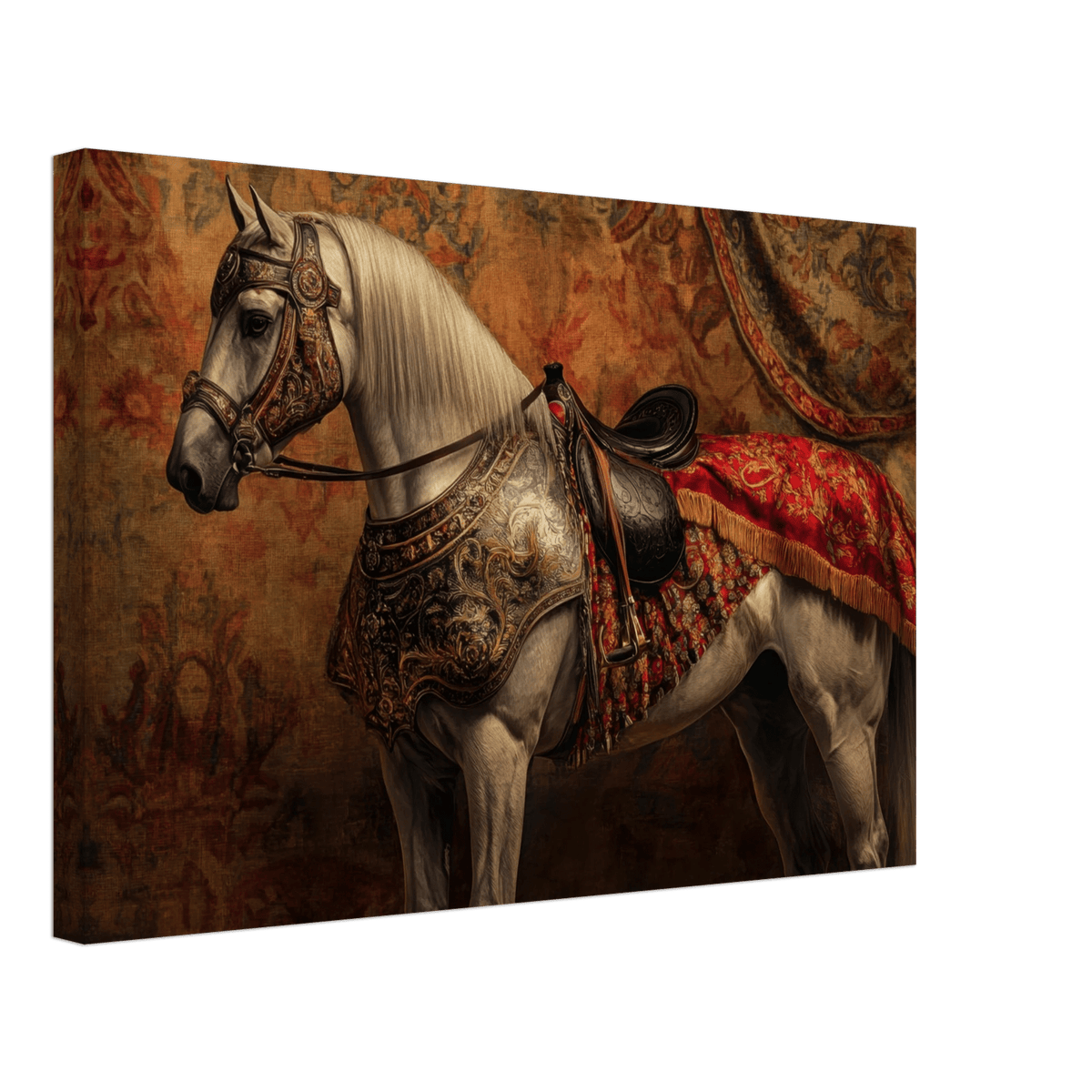 Renaissance Portrait of a Noble Horse A dignified 2 - Shop Ai Art WebShop - Digital Art online Store