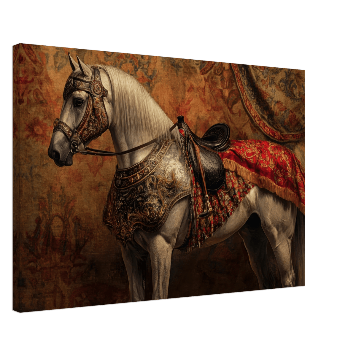 Renaissance Portrait of a Noble Horse A dignified 2 - Shop Ai Art WebShop - Digital Art online Store