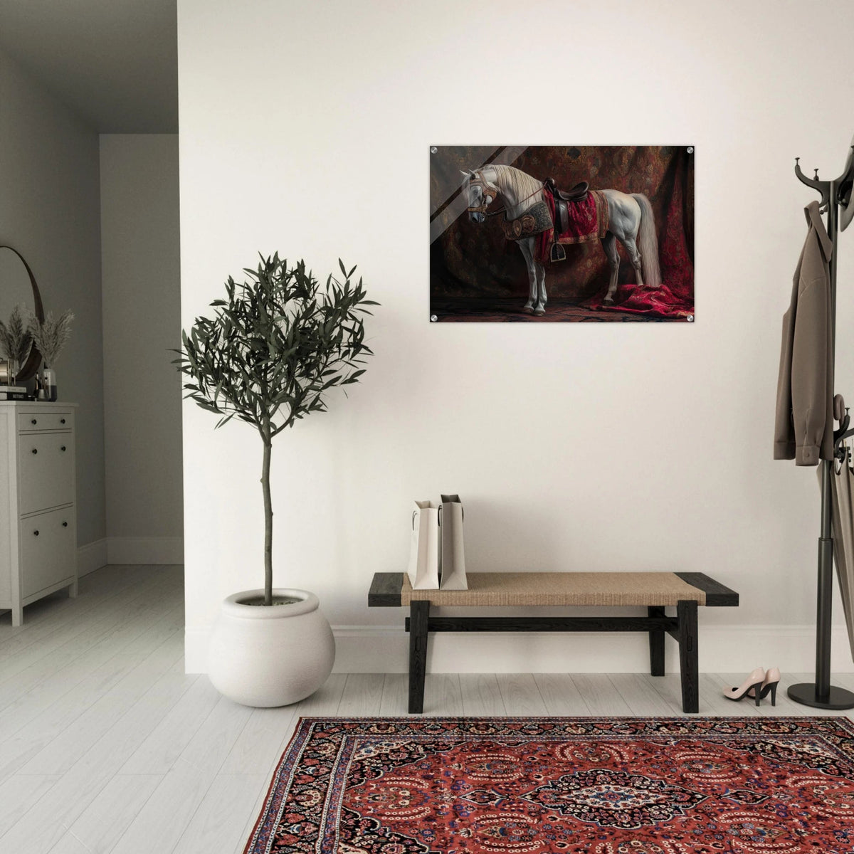Renaissance Portrait of a Noble Horse A dignified 4 - Shop Ai Art WebShop - Digital Art online Store