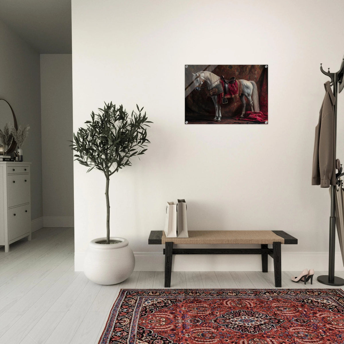 Renaissance Portrait of a Noble Horse A dignified 4 - Shop Ai Art WebShop - Digital Art online Store