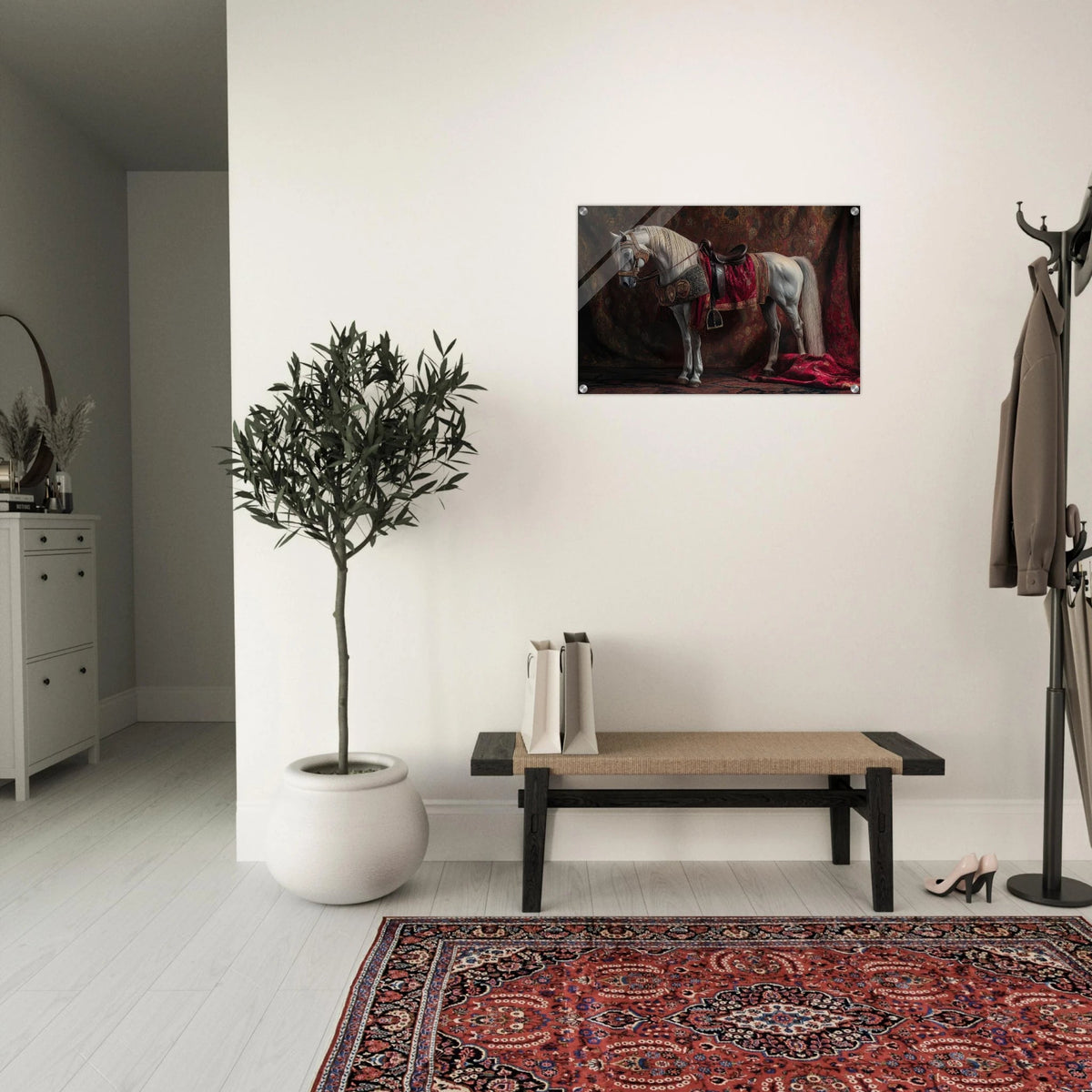 Renaissance Portrait of a Noble Horse A dignified 4 - Shop Ai Art WebShop - Digital Art online Store